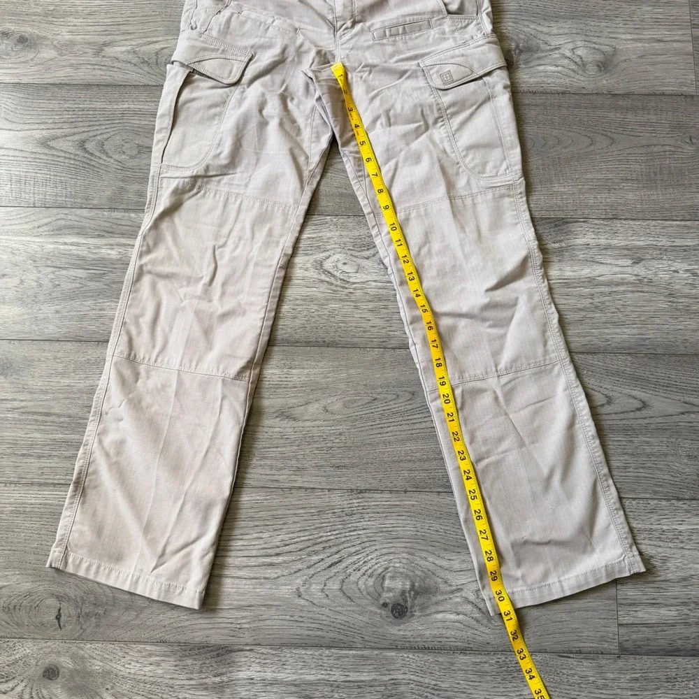 5.11 Tactical Series Womens Khaki Ripstop Cargo Pants Size 4 Regular Tan Utility